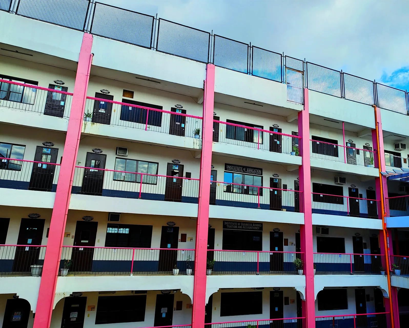 An early SVFC campus building in Camarin
